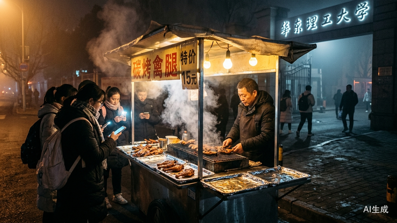 清北学子买的既不是鹅腿,也不是鸭腿,而是一种本不存在的“温暖叙事”:说说鹅腿阿姨事件